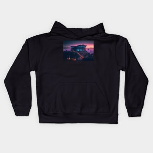 Acropolis Athens Kids Hoodie